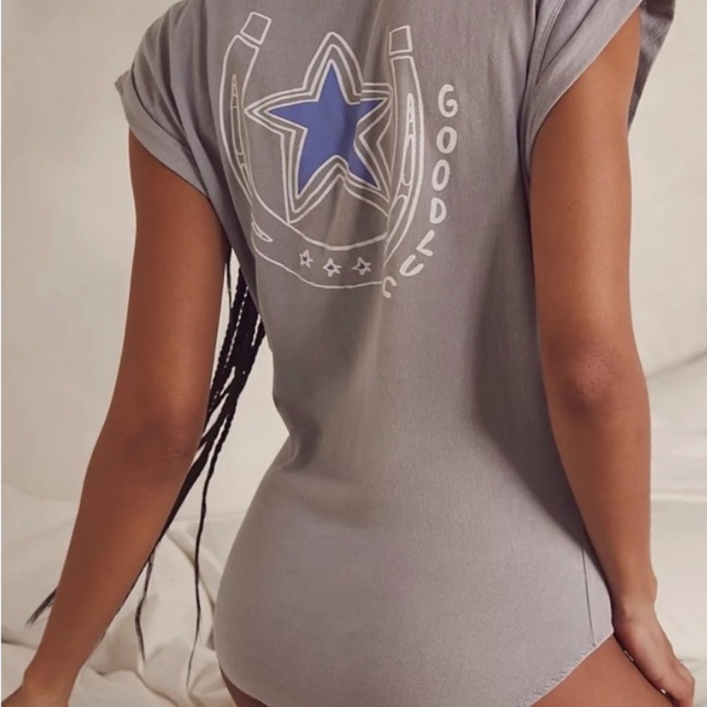 Free People Go To Graphic Bodysuit
Free People
